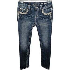 Miss Me Mid-Rise Wash Ankle Skinny Jeans